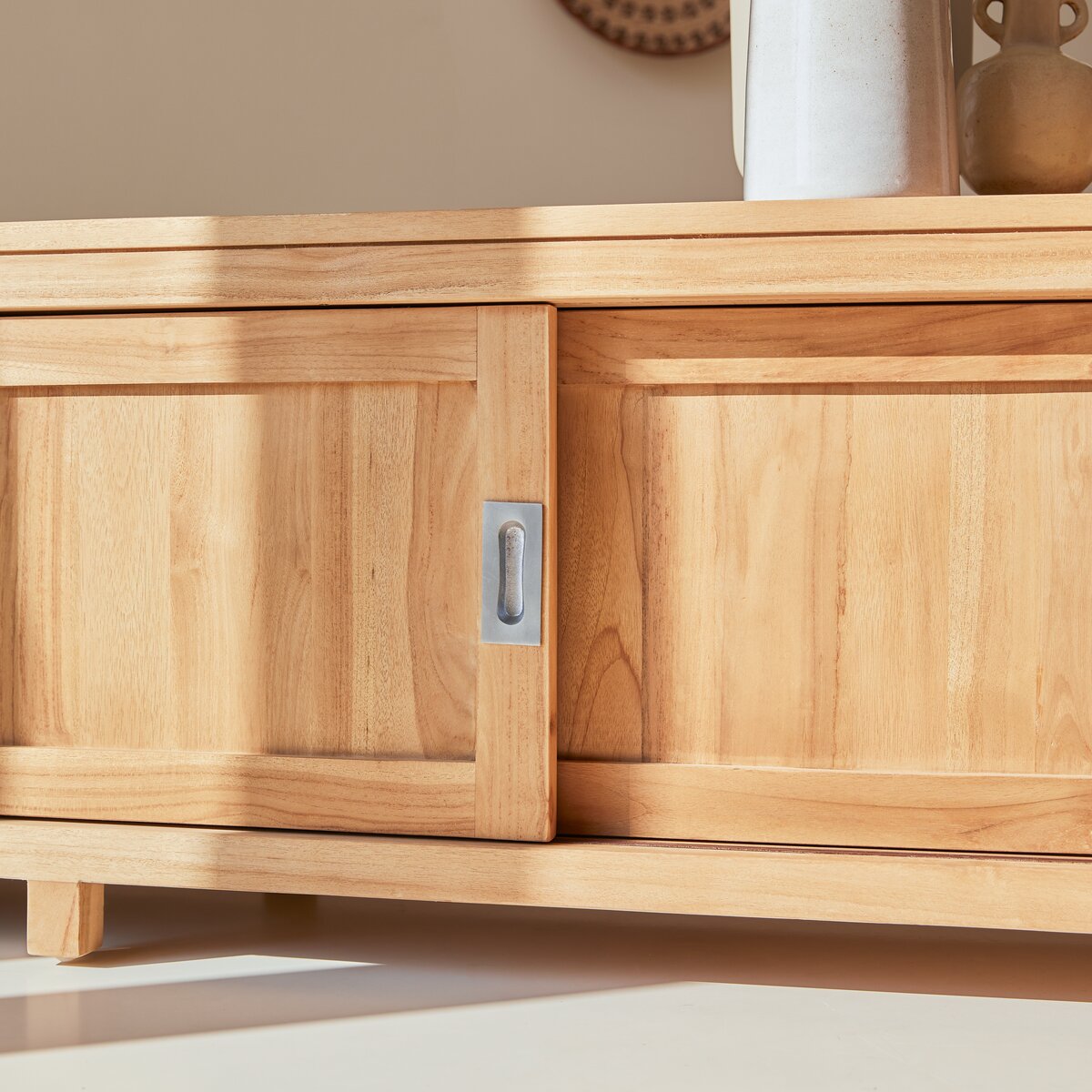 Coffee Tek - Solid teak TV Stand 180 cm Coffee Tek - Solid teak TV Stand 180 cm