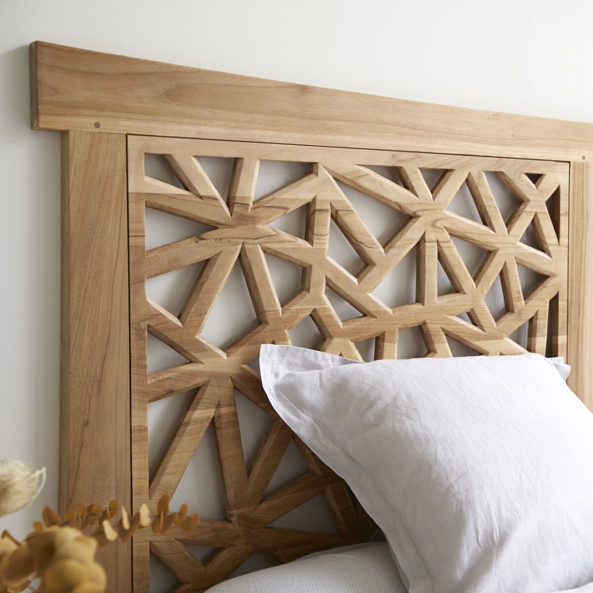 Gentong - Testata letto in teak massello 210 cm Gentong - Testata letto in teak massello 210 cm