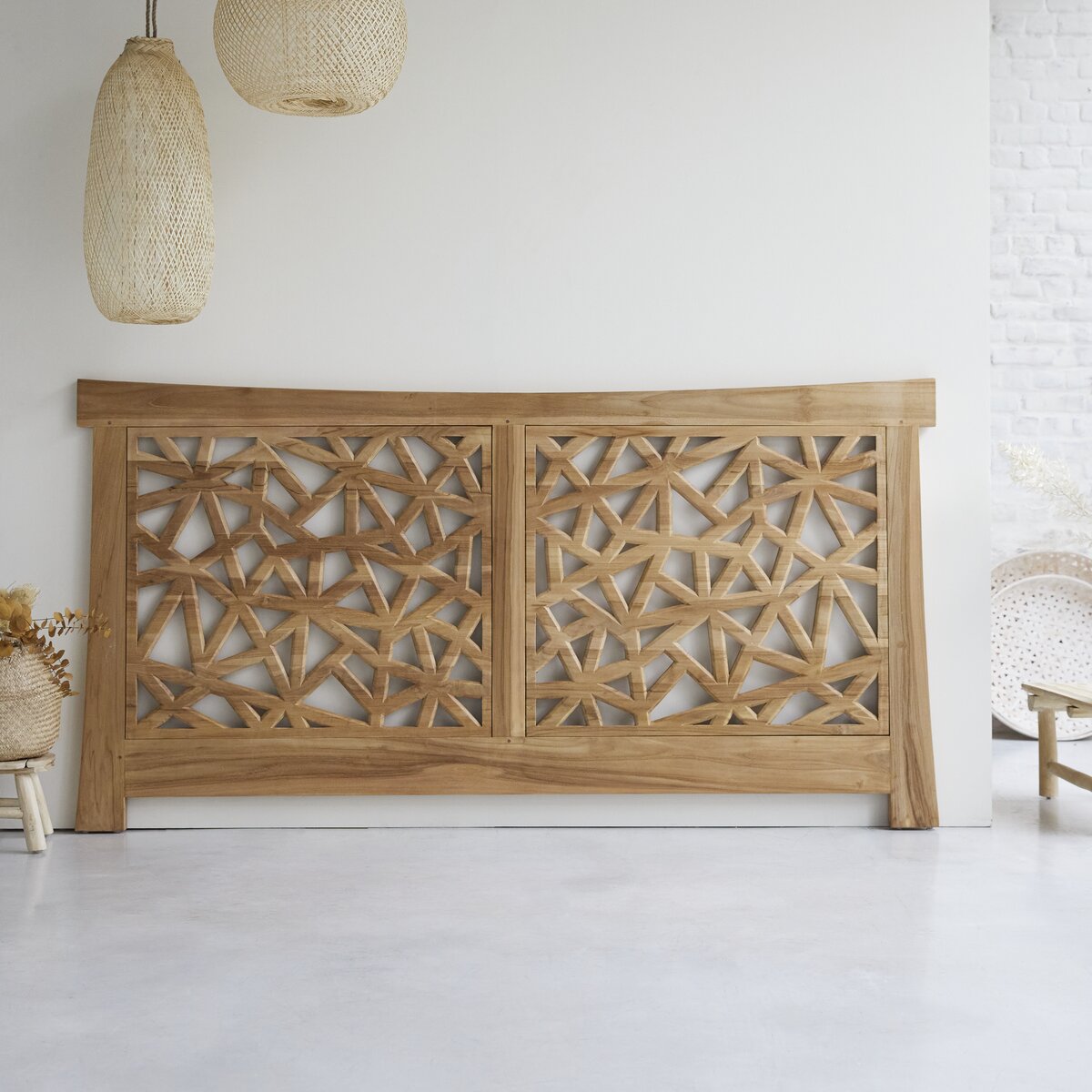 Gentong - Solid teak Headboard 210 cm Gentong - Solid teak Headboard 210 cm