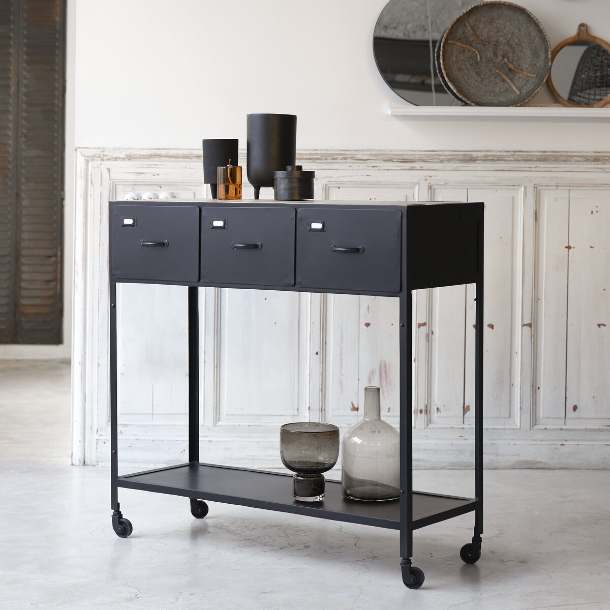 Industriel - Metal Console table Industriel - Metal Console table