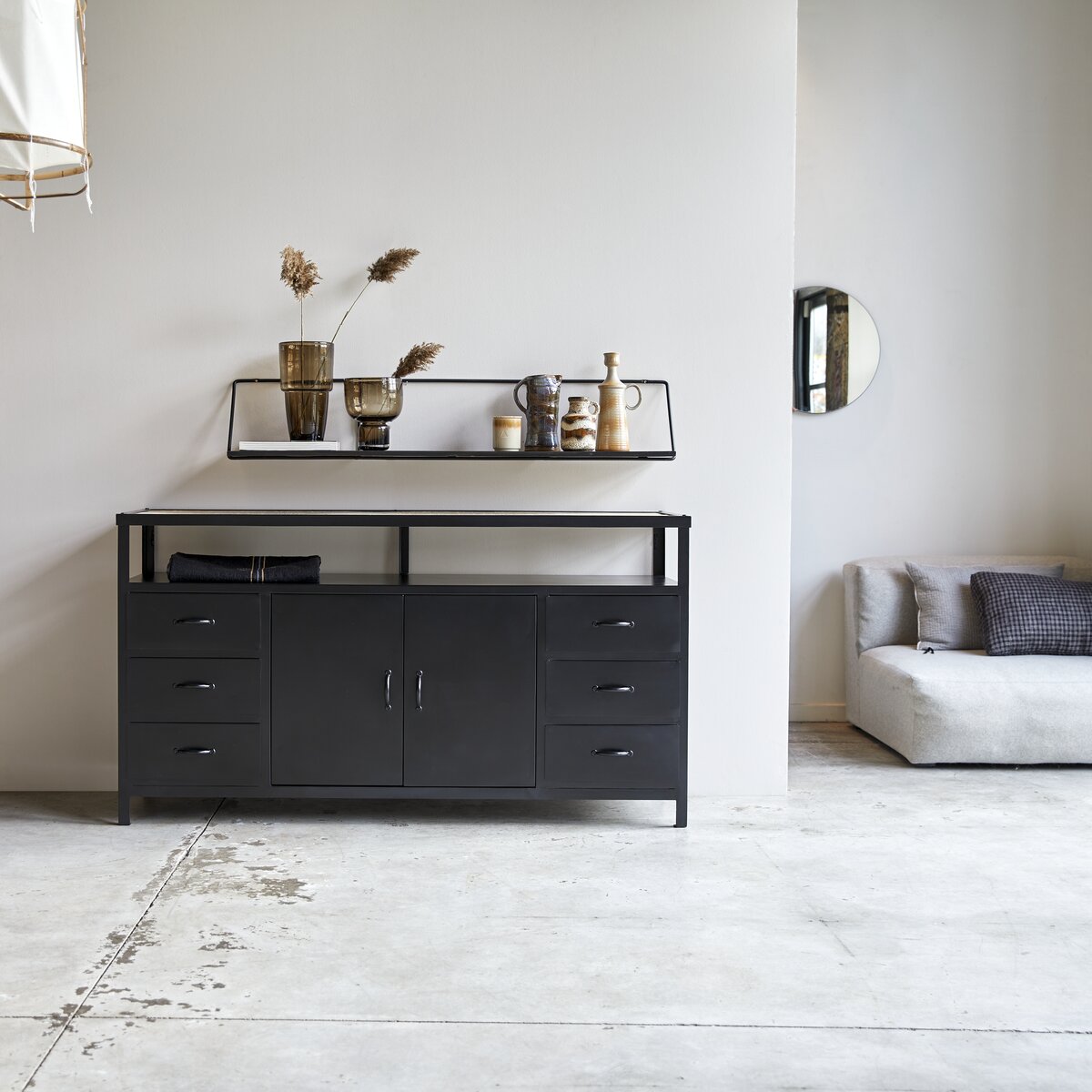 Industrial sideboard on sale