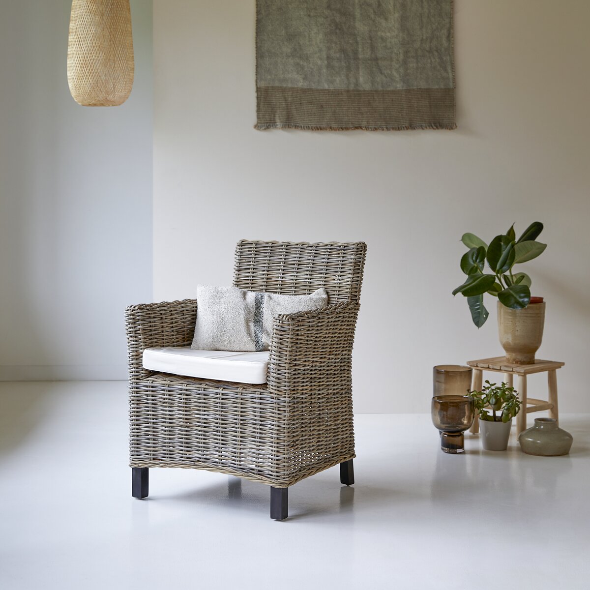 Kubu - Fauteuil en fibres végétales Kubu - Fauteuil en fibres végétales