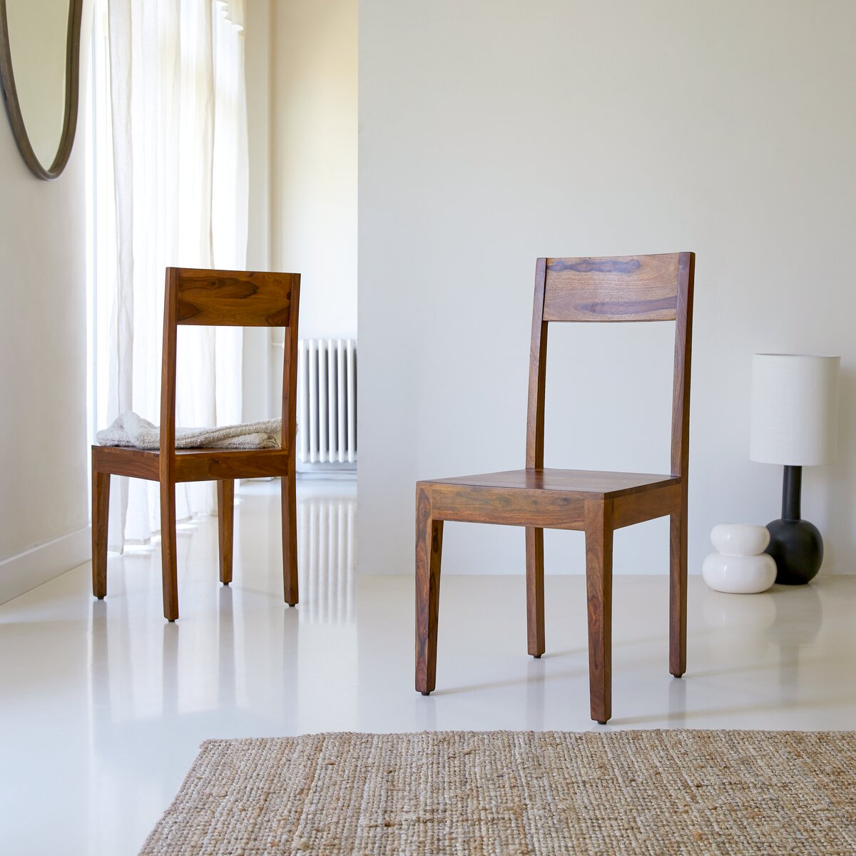 Mezzo - Stuhl aus massivem Palisanderholz