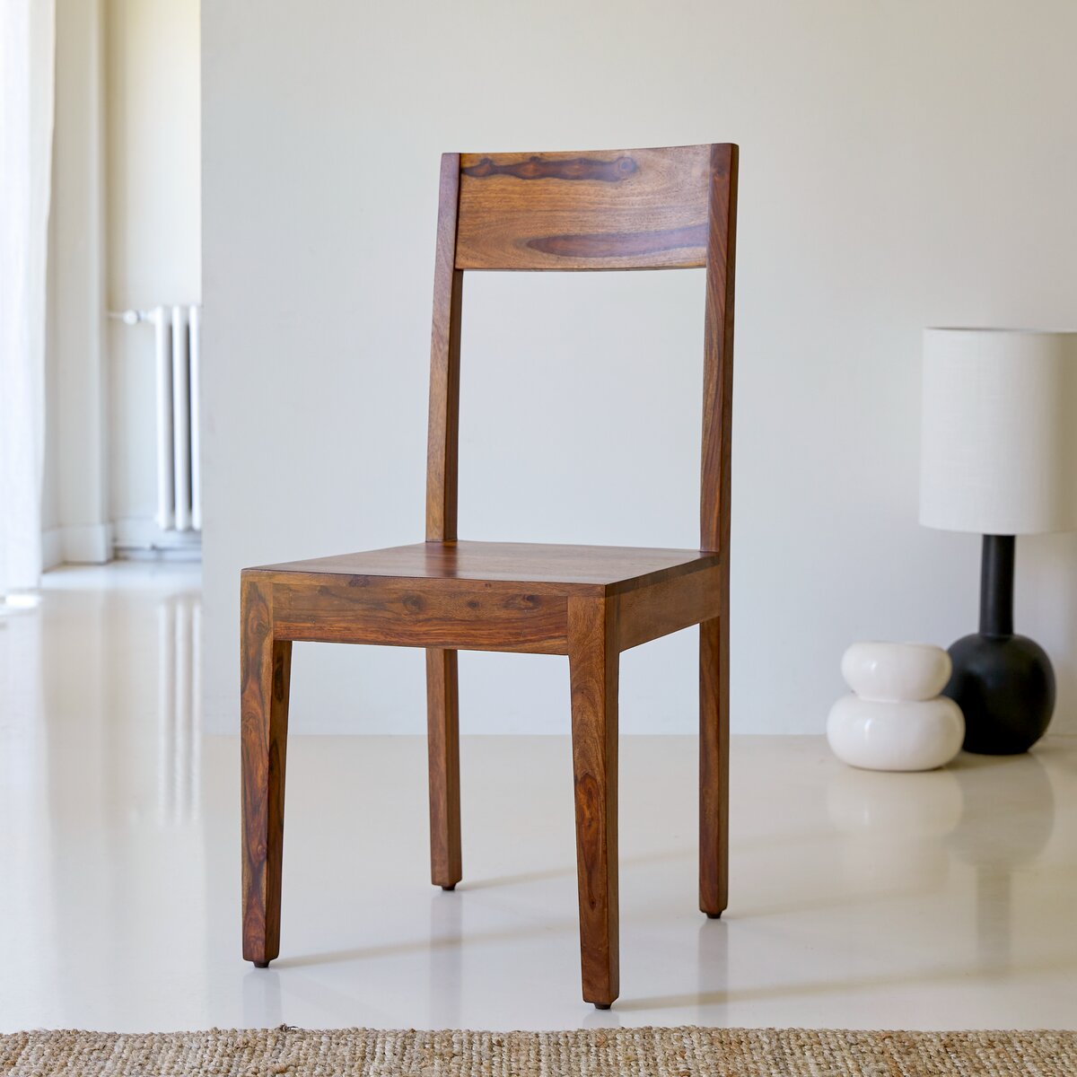 Mezzo - Silla en palisandro macizo Mezzo - Silla en palisandro macizo