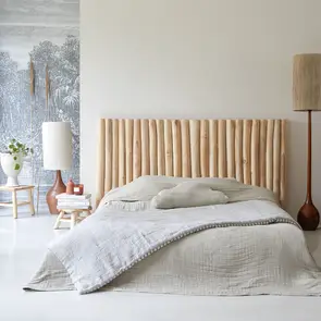 River - Testata letto in teak massello 180 cm
