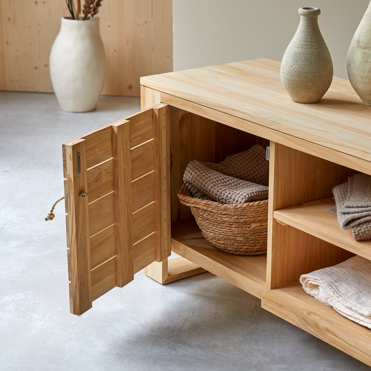 Minimalys - Solid teak TV Stand 155 cm Minimalys - Solid teak TV Stand 155 cm