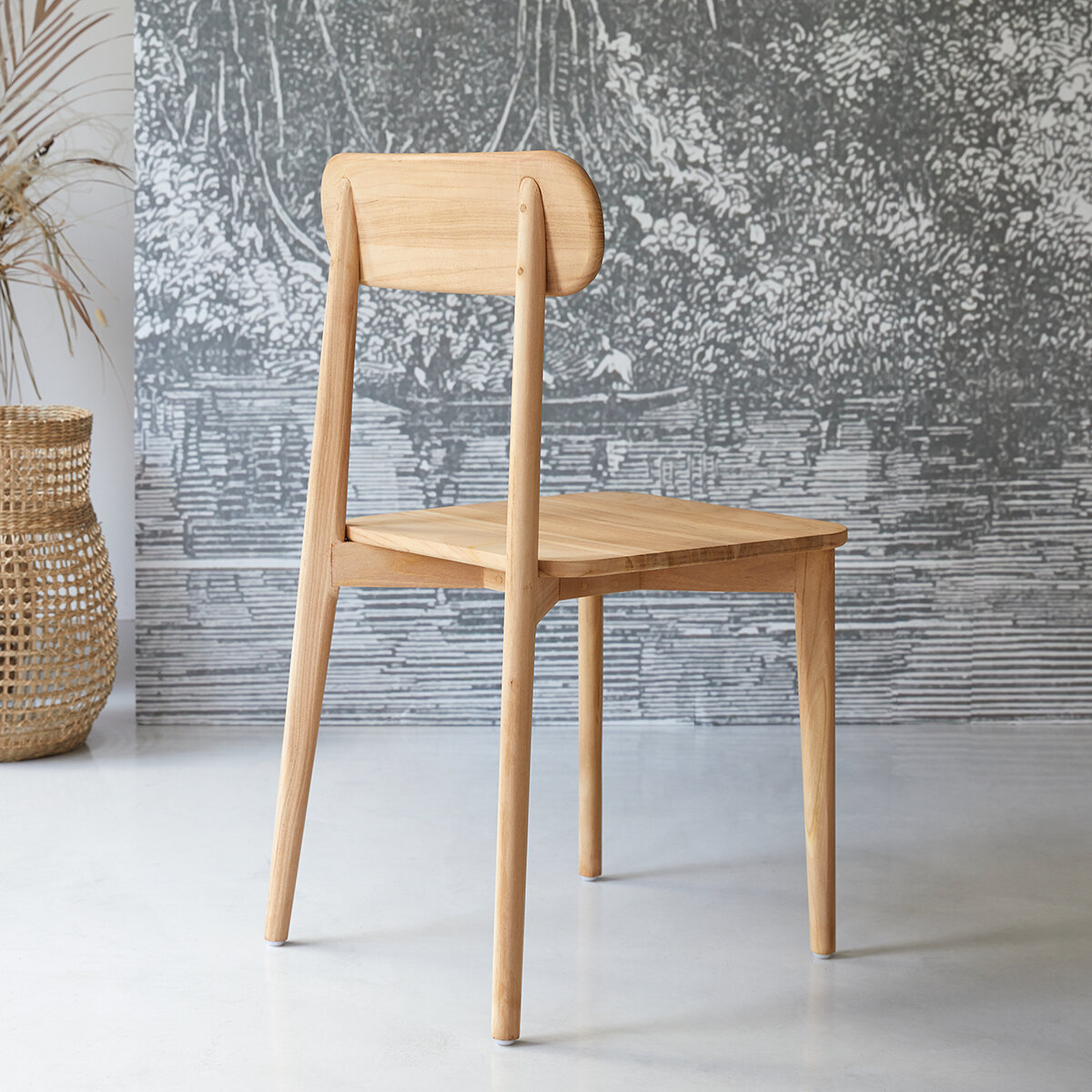 Chaise de salle à manger en rotin - Assises pour le séjour - Tikamoon