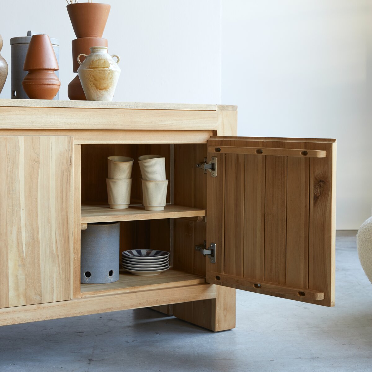 Eden - Buffet en teck massif 160 cm Eden - Buffet en teck massif 160 cm
