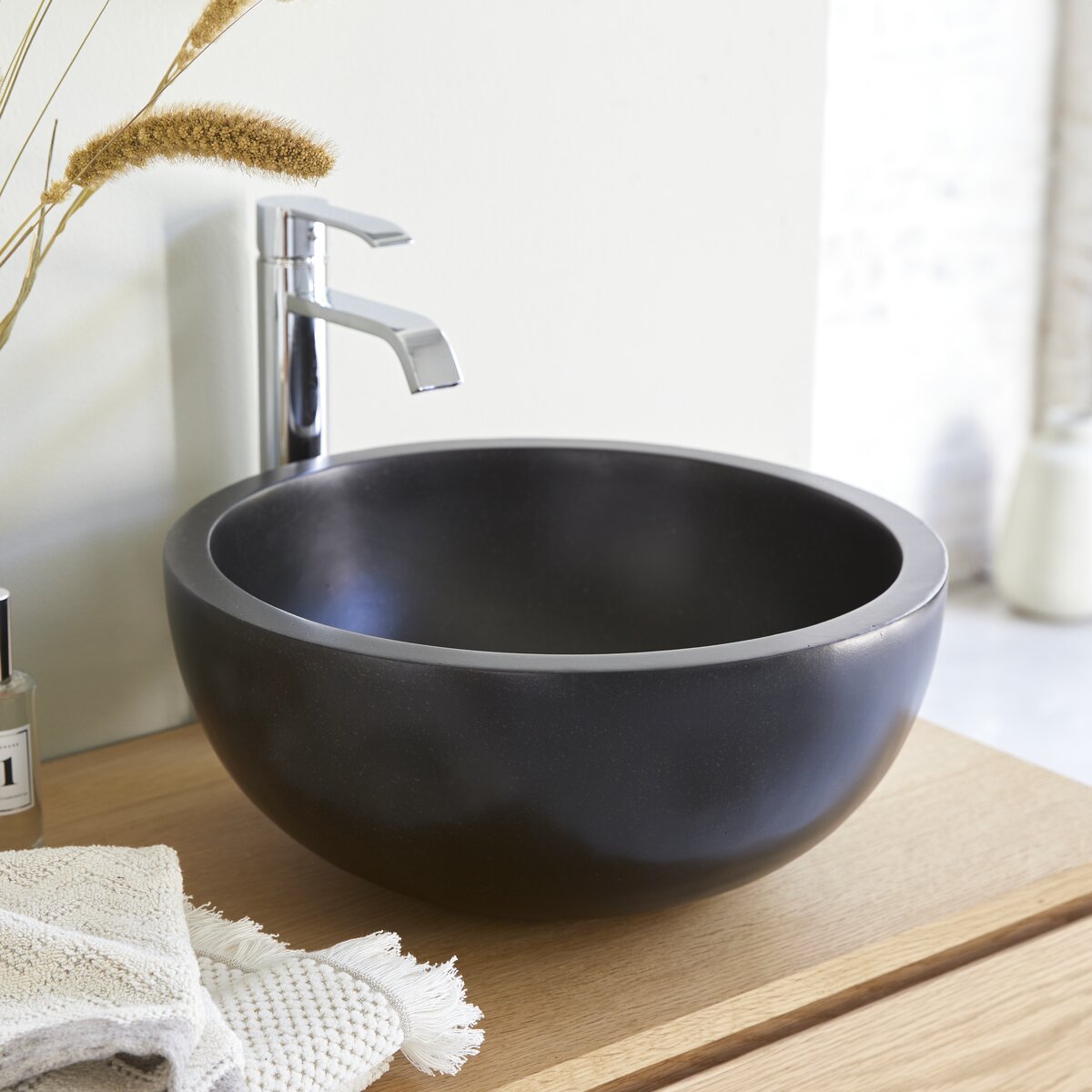 Isa - Lavabo de terrazo black Isa - Lavabo de terrazo black