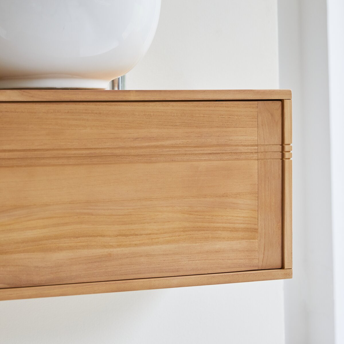 Basic - Badschrank aus massivem Teakholz 140 Basic - Badschrank aus massivem Teakholz 140