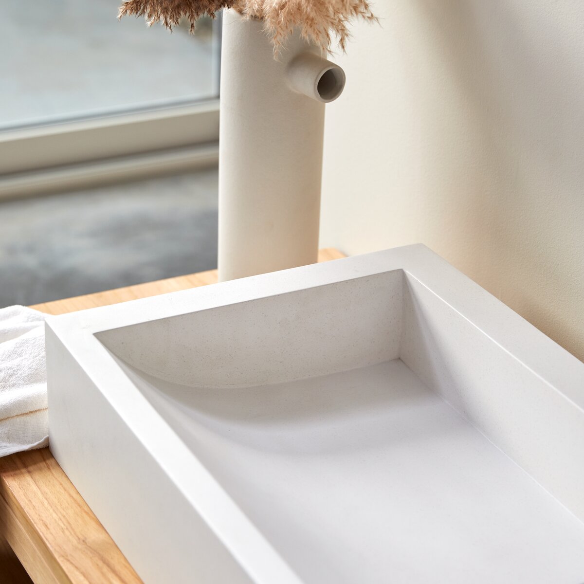 Pegase - Waschbecken aus Terrazzo 100 cm Pegase - Waschbecken aus Terrazzo 100 cm