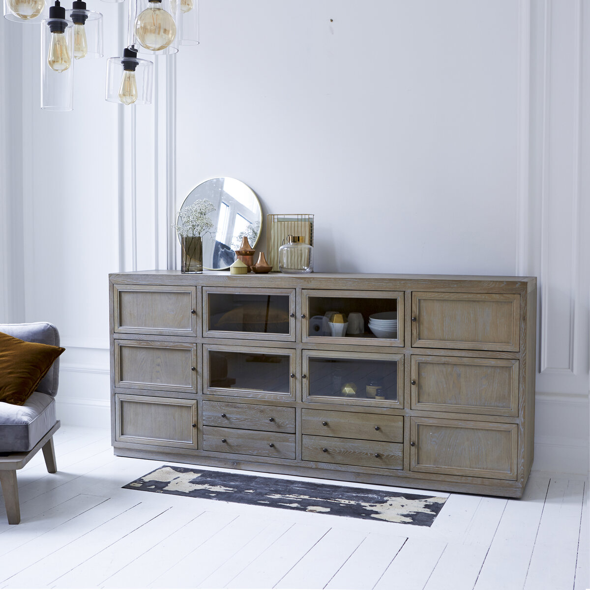 Pablo - Oak sideboard 220 cm Pablo - Oak sideboard 220 cm