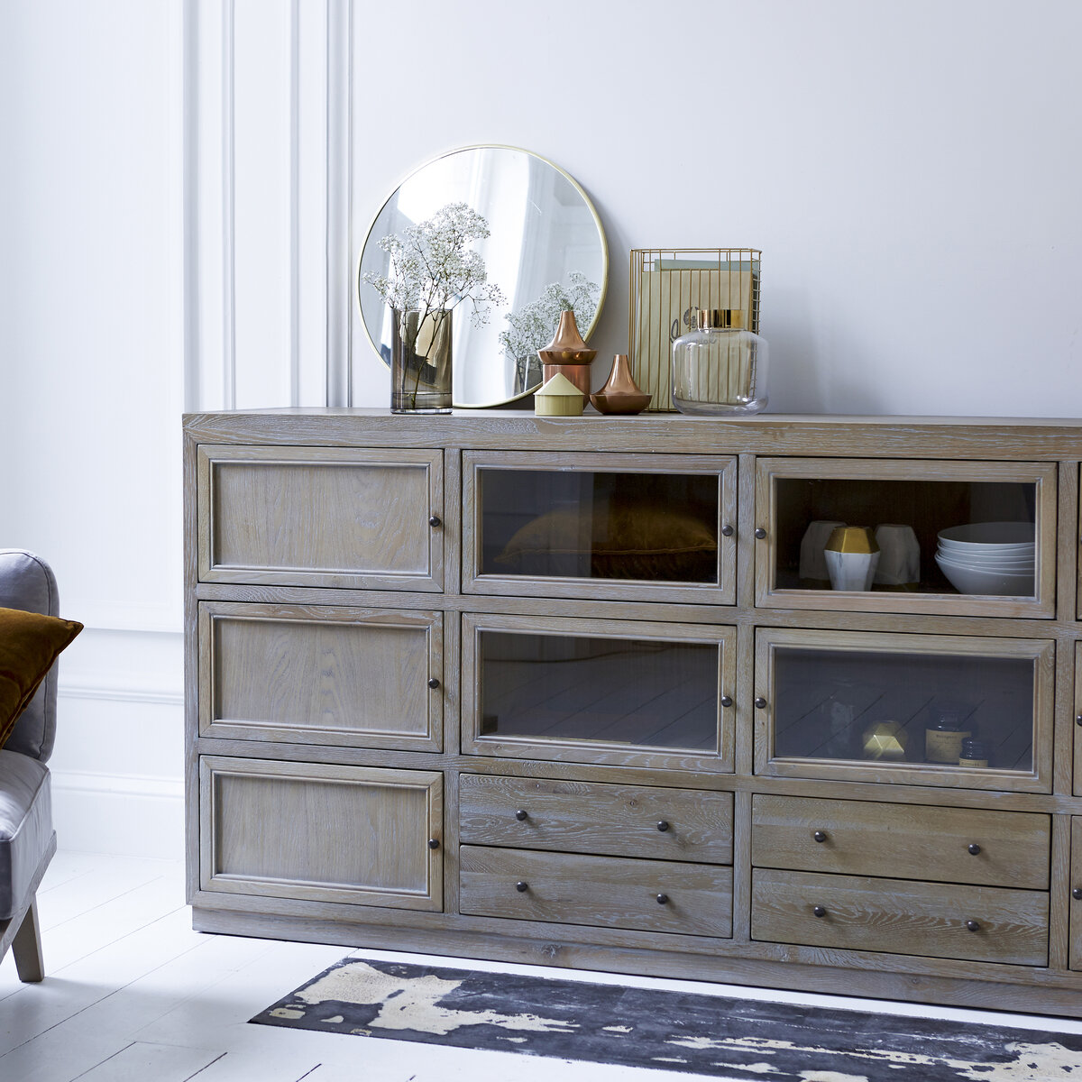 Pablo - Oak sideboard 220 cm Pablo - Oak sideboard 220 cm