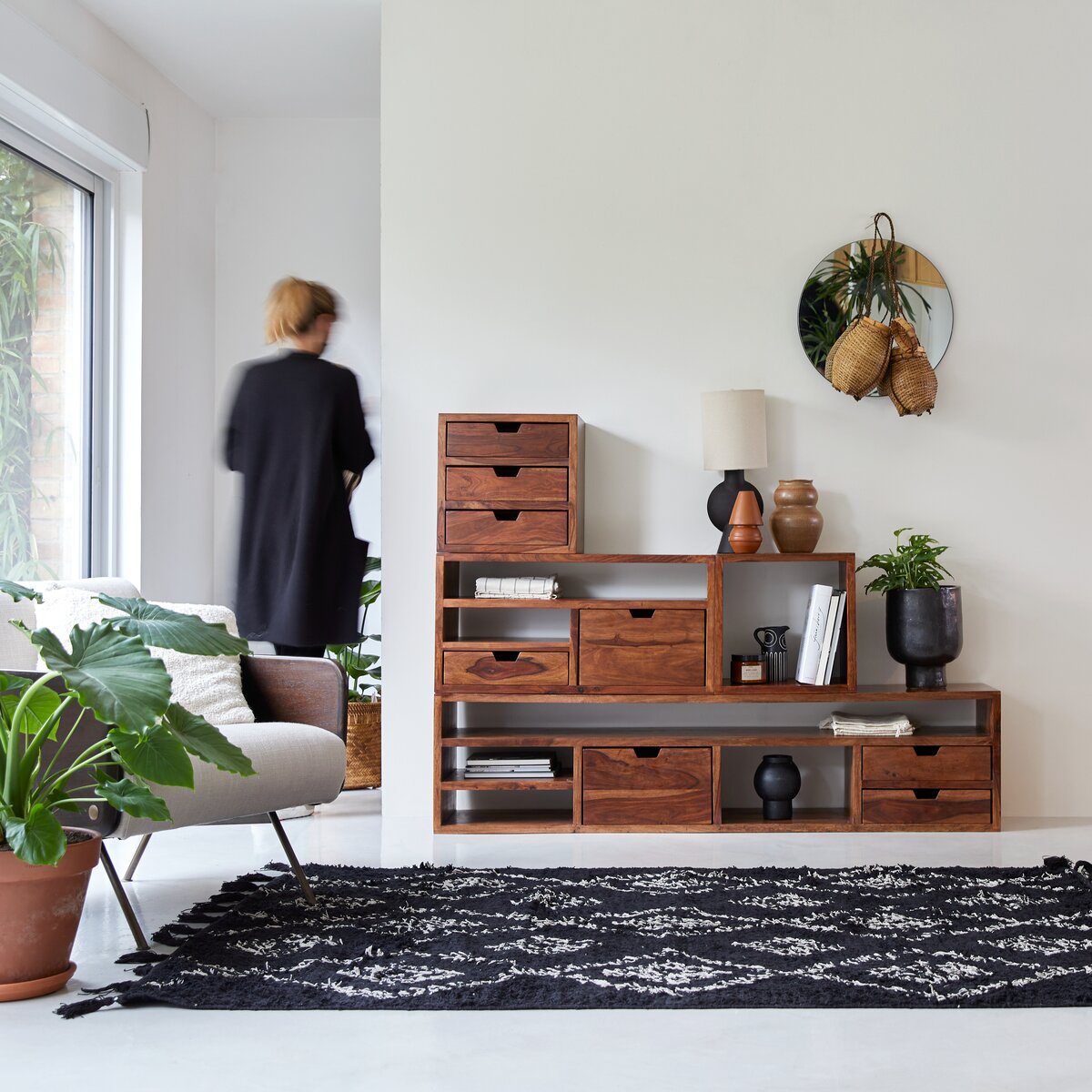 Kwarto - Solid sheesham TV Stand 170 cm Kwarto - Solid sheesham TV Stand 170 cm