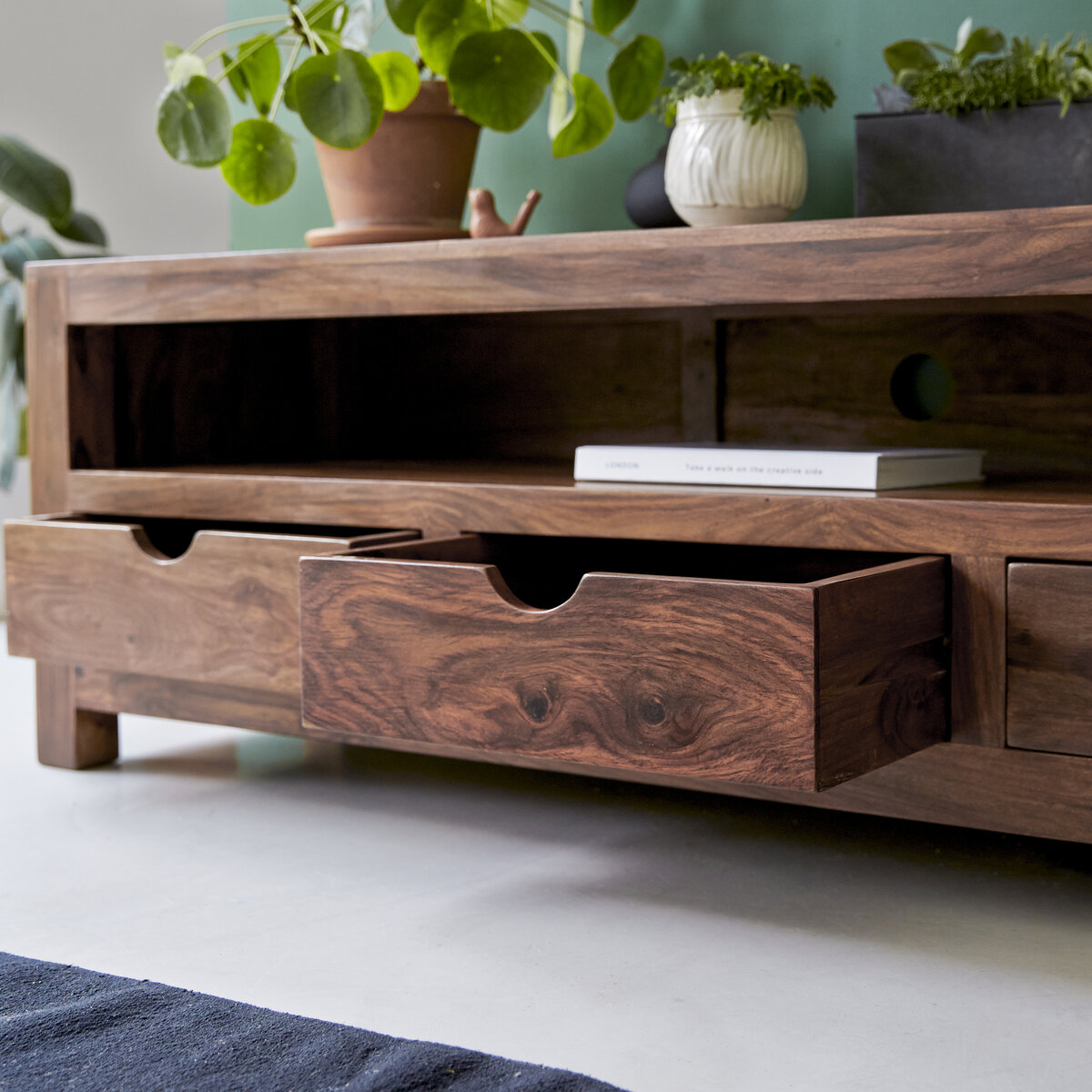Sheesham TV stand Oliver TV stands sale Tikamoon