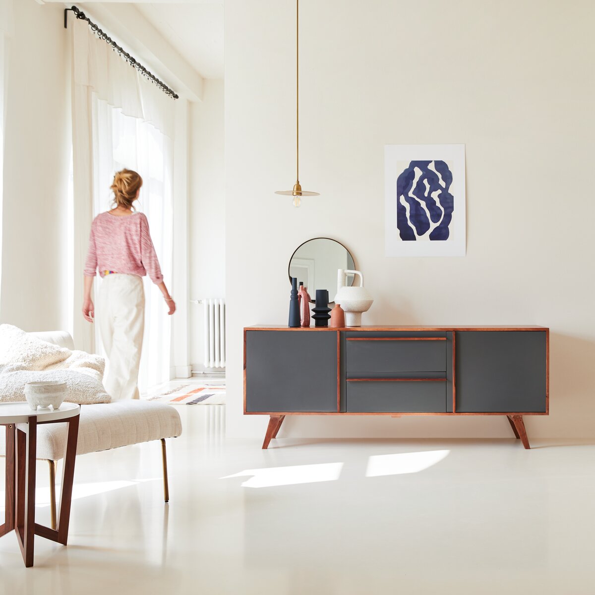 Niels - Buffet en palissandre 175 cm Niels - Buffet en palissandre 175 cm