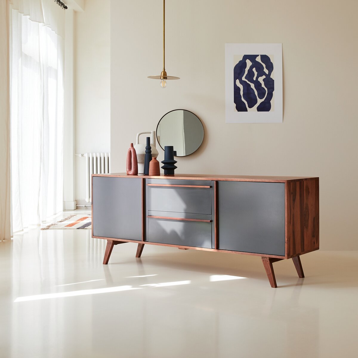 Niels - Buffet en palissandre 175 cm Niels - Buffet en palissandre 175 cm