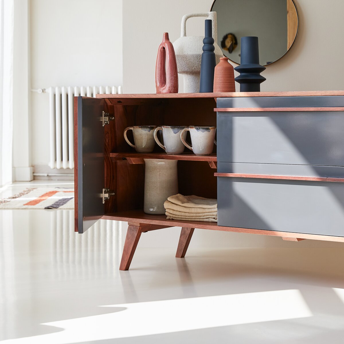 Niels - Buffet en palissandre 175 cm Niels - Buffet en palissandre 175 cm