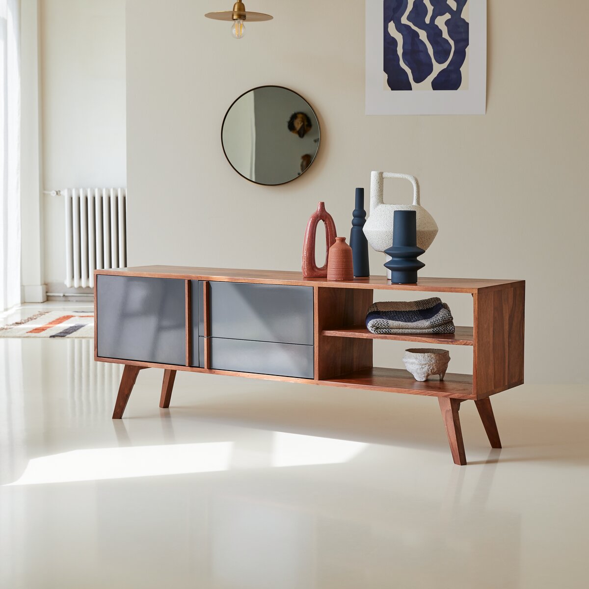 Niels - TV Schrank aus Palisander 150 cm Niels - TV Schrank aus Palisander 150 cm