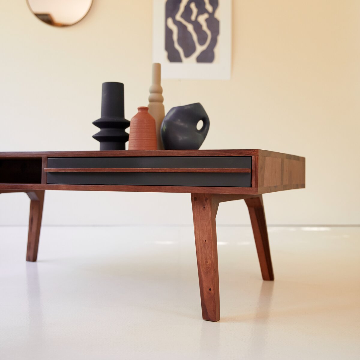 Niels - Table basse en palissandre Niels - Table basse en palissandre