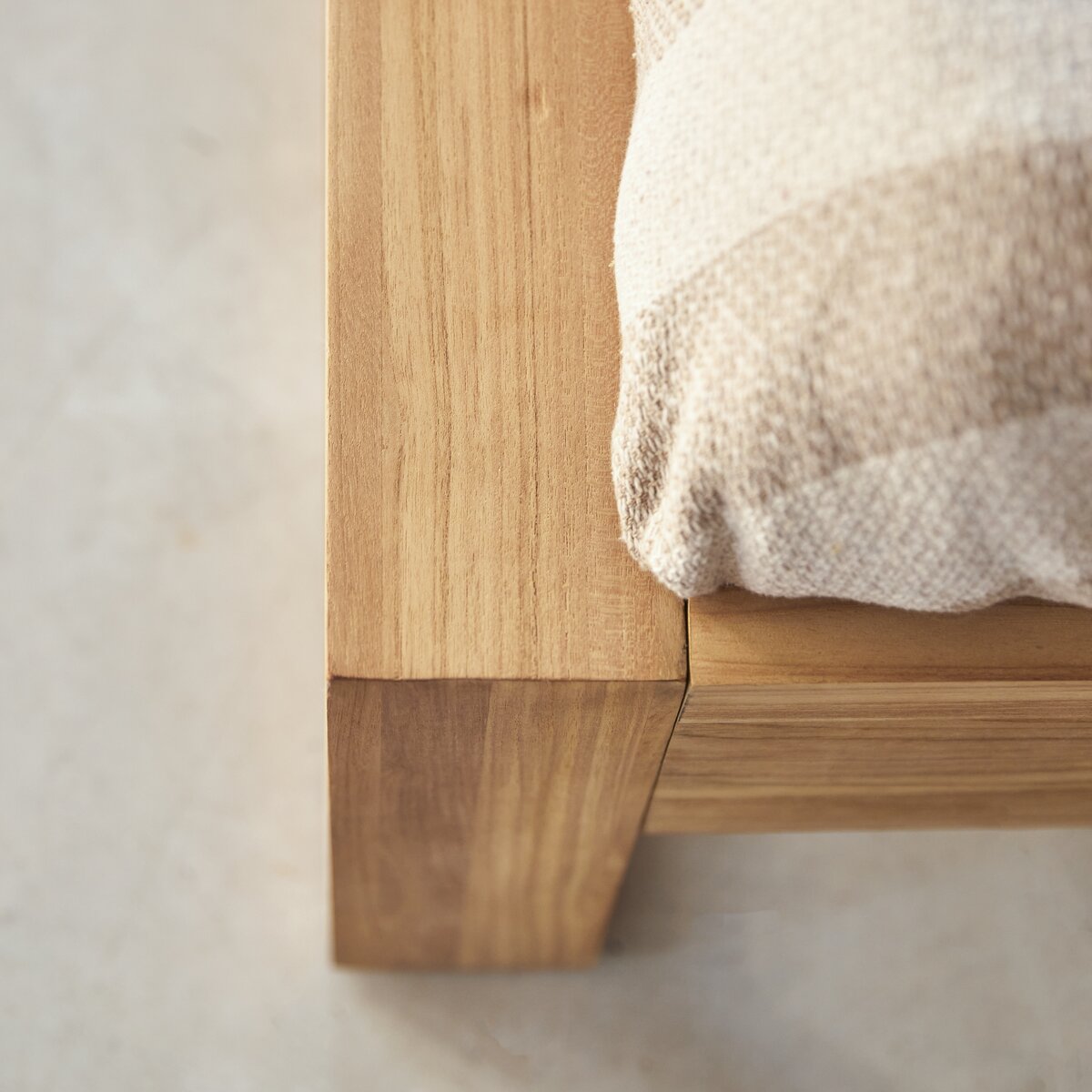 Minimalys - Letto in teak massello 160x200 cm Minimalys - Letto in teak massello 160x200 cm