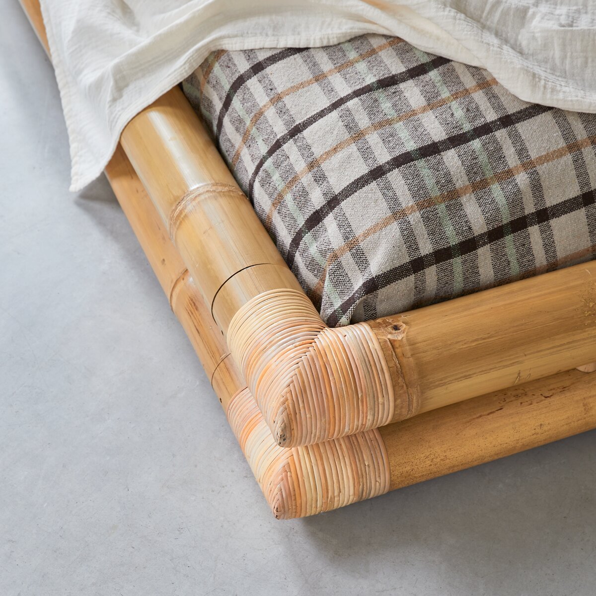 Balyss - Cama futón en bambú 160x200 cm Balyss - Cama futón en bambú 160x200 cm