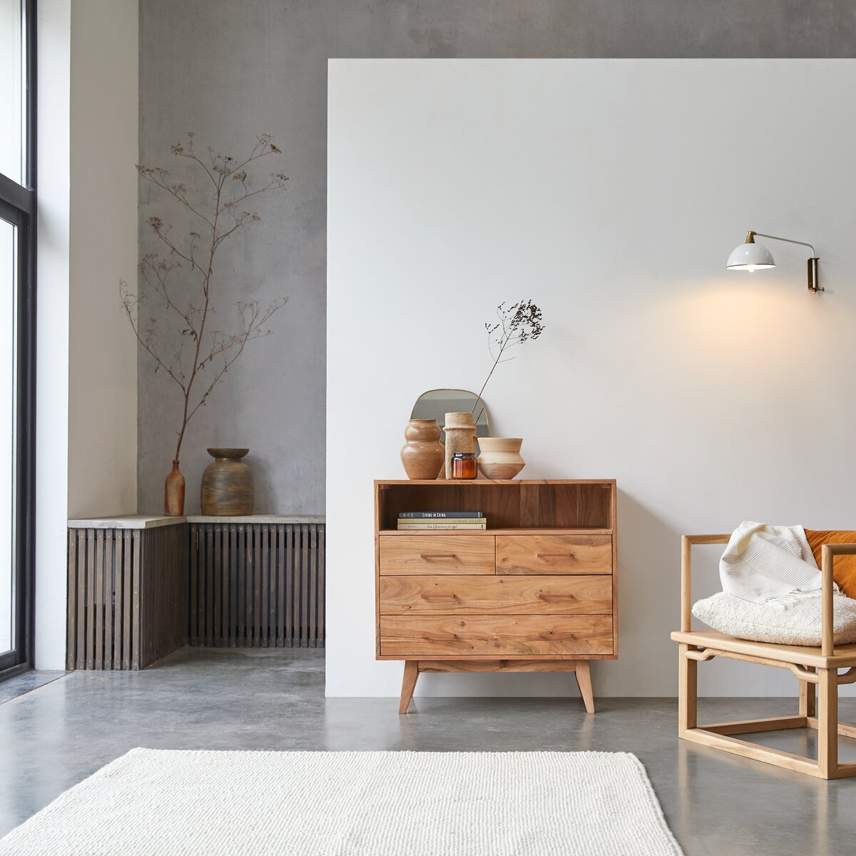 Oslo - Kommode aus massivem Akazienholz Oslo - Kommode aus massivem Akazienholz