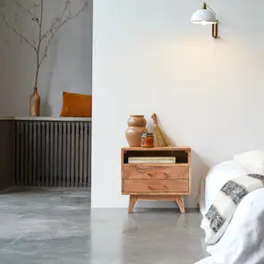 Oslo - Solid acacia Bedside table