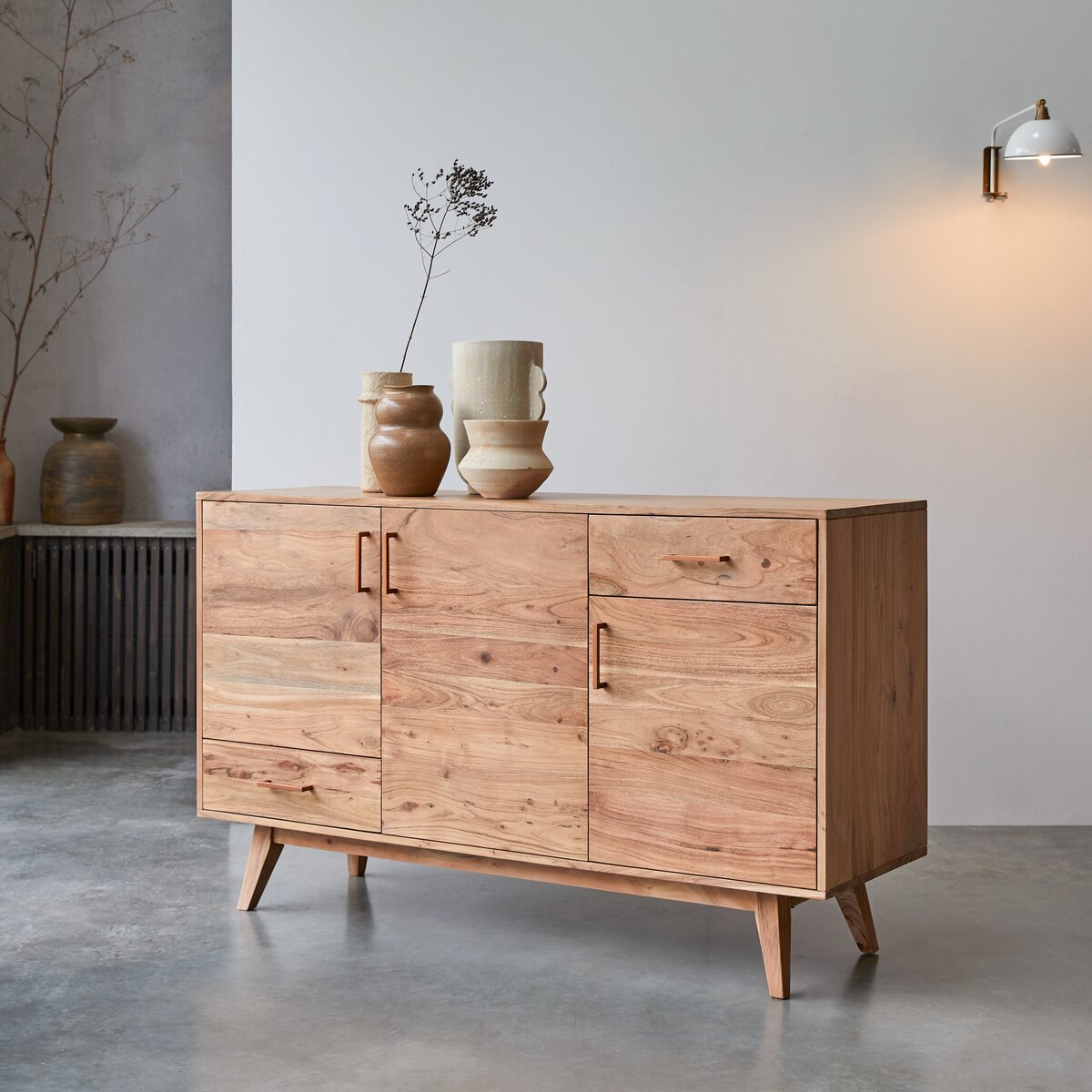 Acacia credenza deals