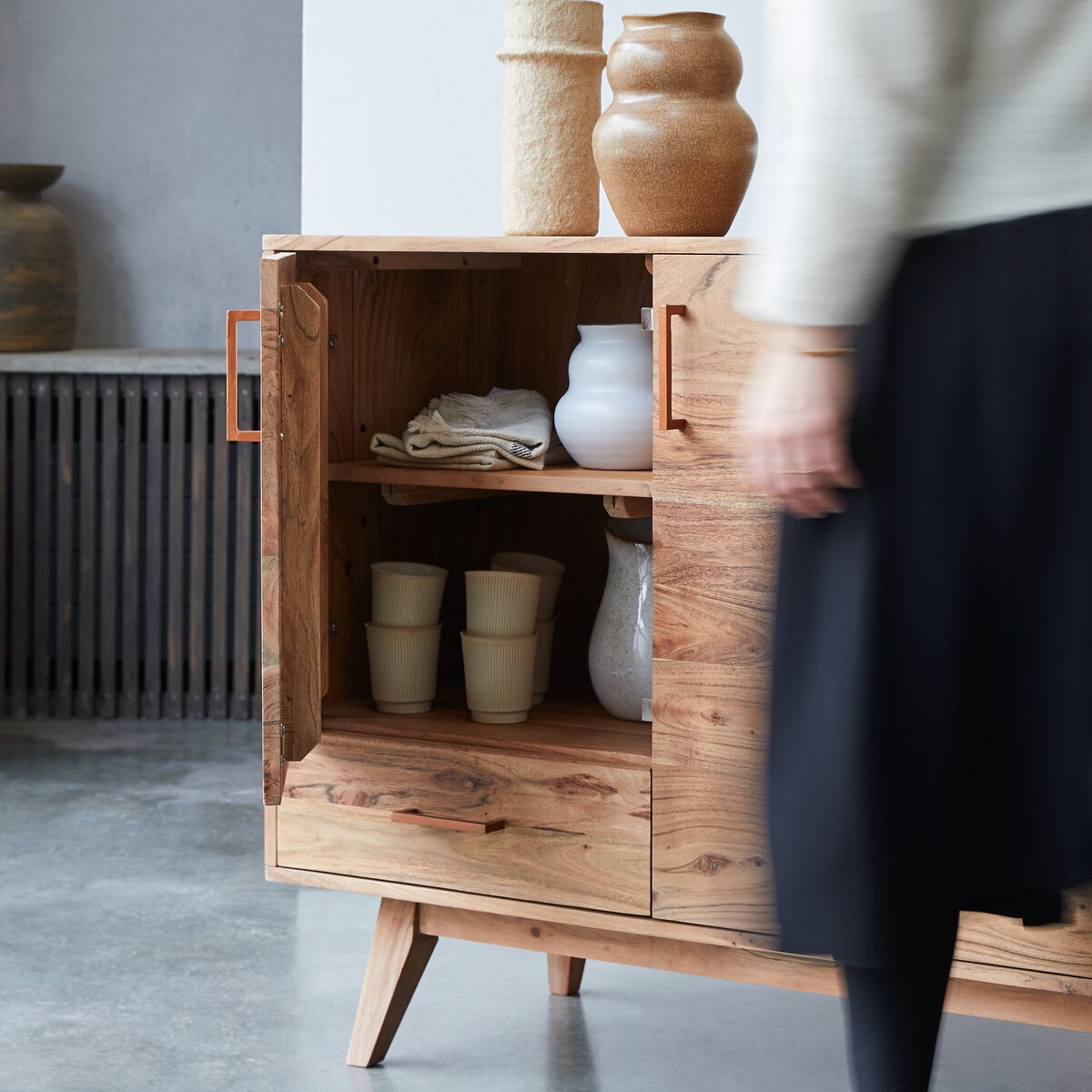 Oslo - Buffet in acacia massello 150 cm Oslo - Buffet in acacia massello 150 cm
