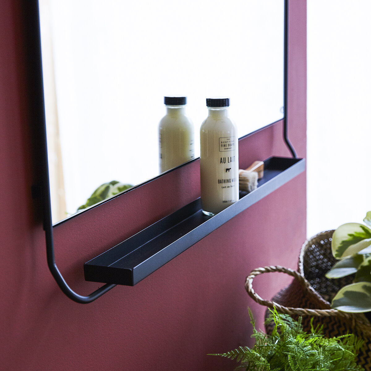 Element - Miroir en métal horizontal 80x40 cm Element - Miroir en métal horizontal 80x40 cm