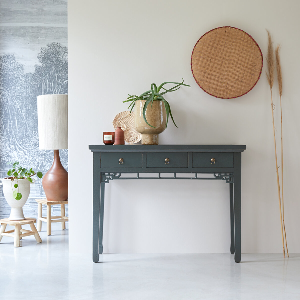 Jade - Pine Console table
