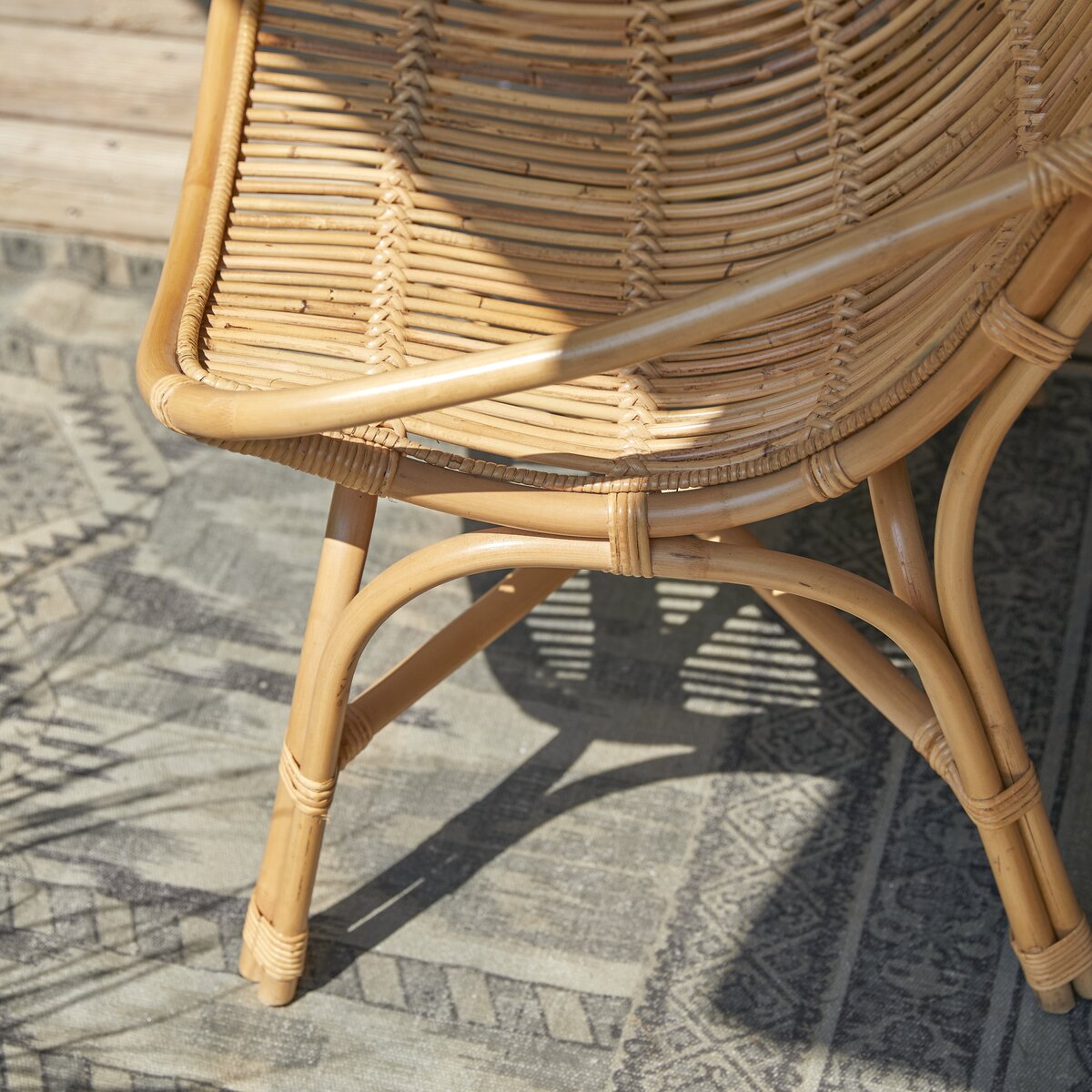 Pia - Fauteuil de jardin en rotin Pia - Fauteuil de jardin en rotin