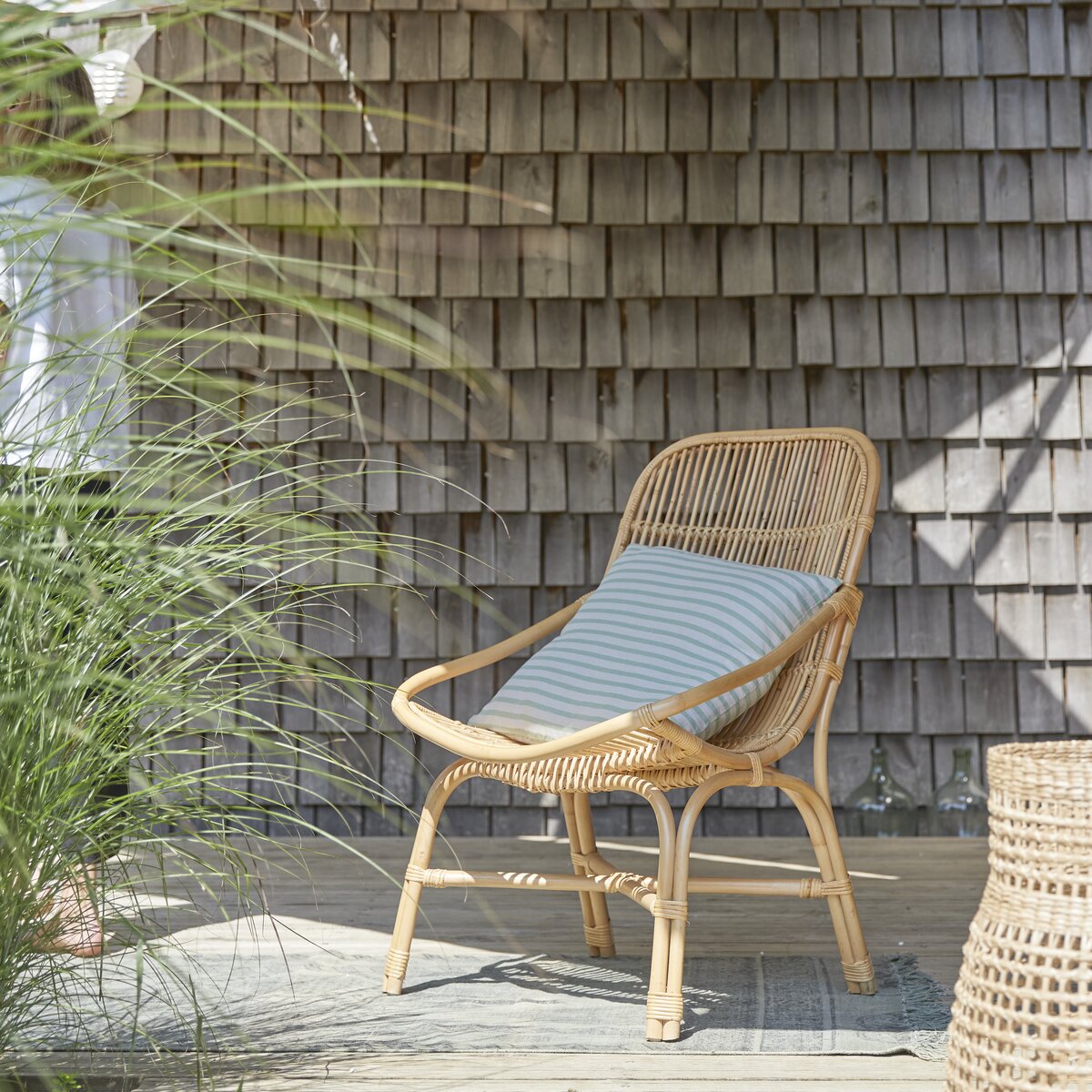 Pia - Fauteuil de jardin en rotin Pia - Fauteuil de jardin en rotin