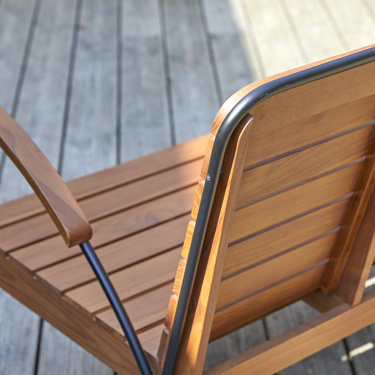 Key Wood - Gartenbank aus massivem Teak Key Wood - Gartenbank aus massivem Teak