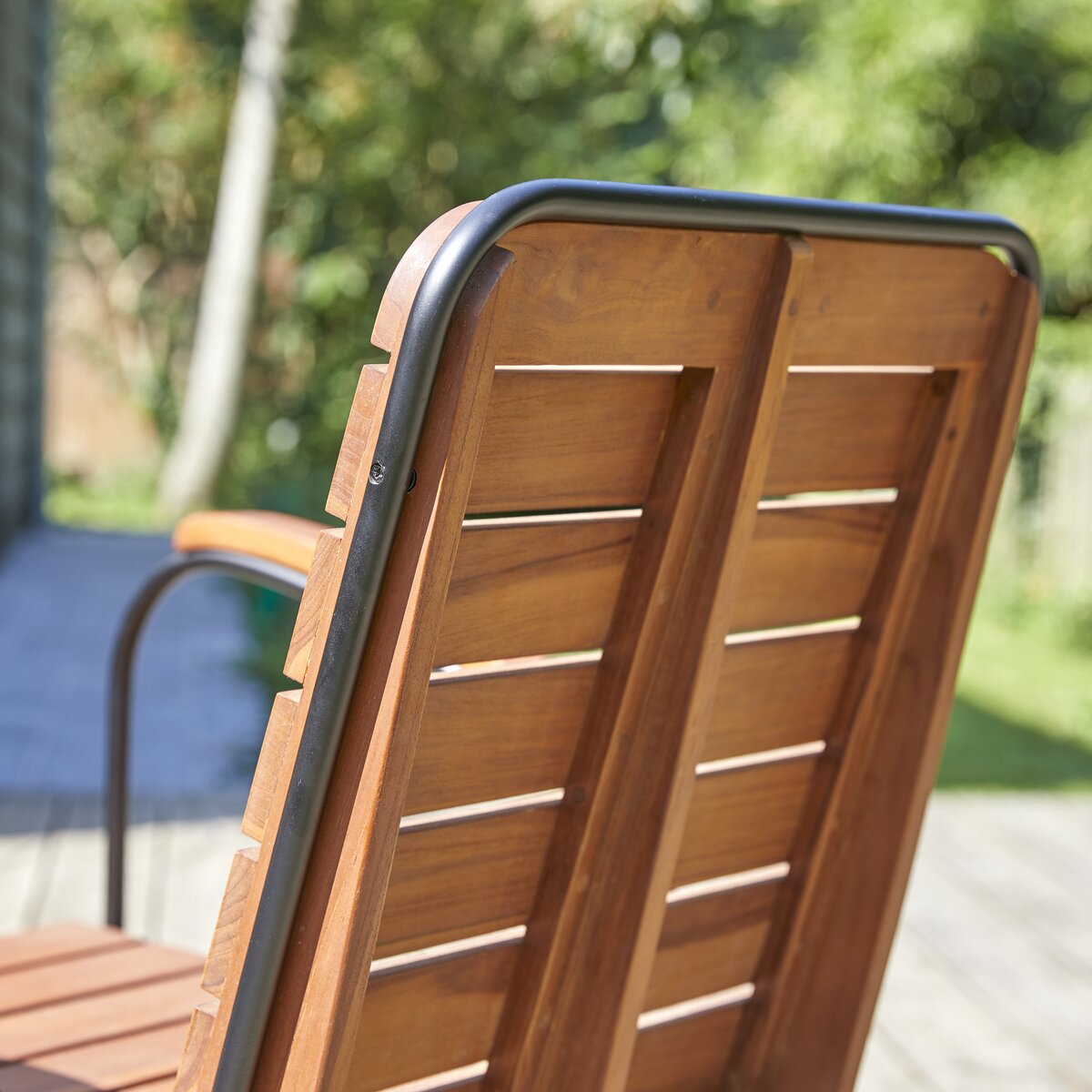 Key Wood - Fauteuil de jardin en teck massif Key Wood - Fauteuil de jardin en teck massif