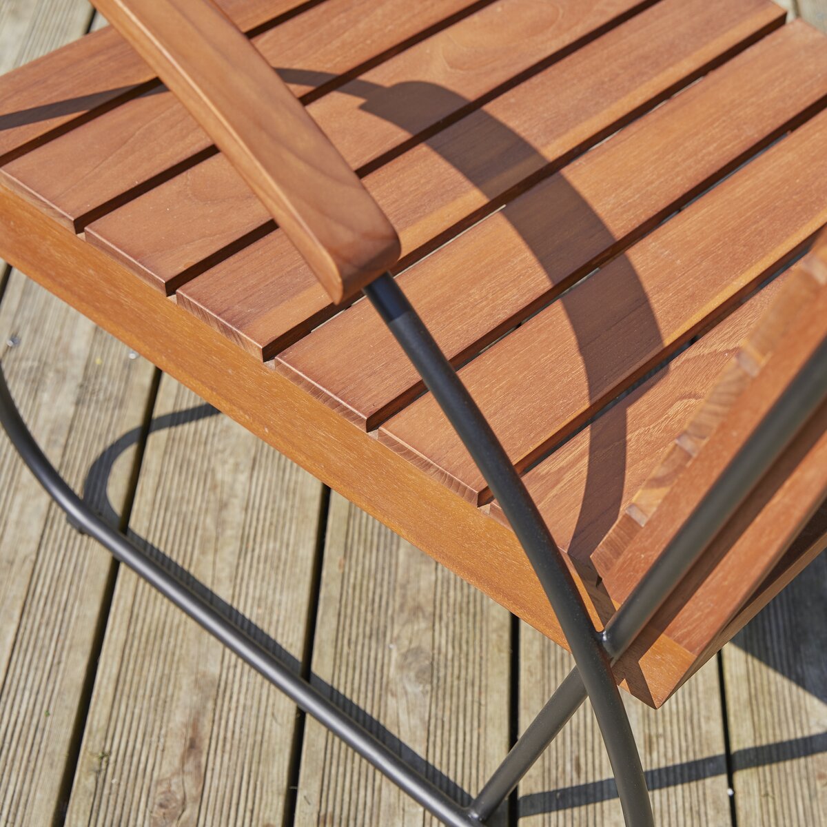 Key Wood - Fauteuil de jardin en teck massif Key Wood - Fauteuil de jardin en teck massif