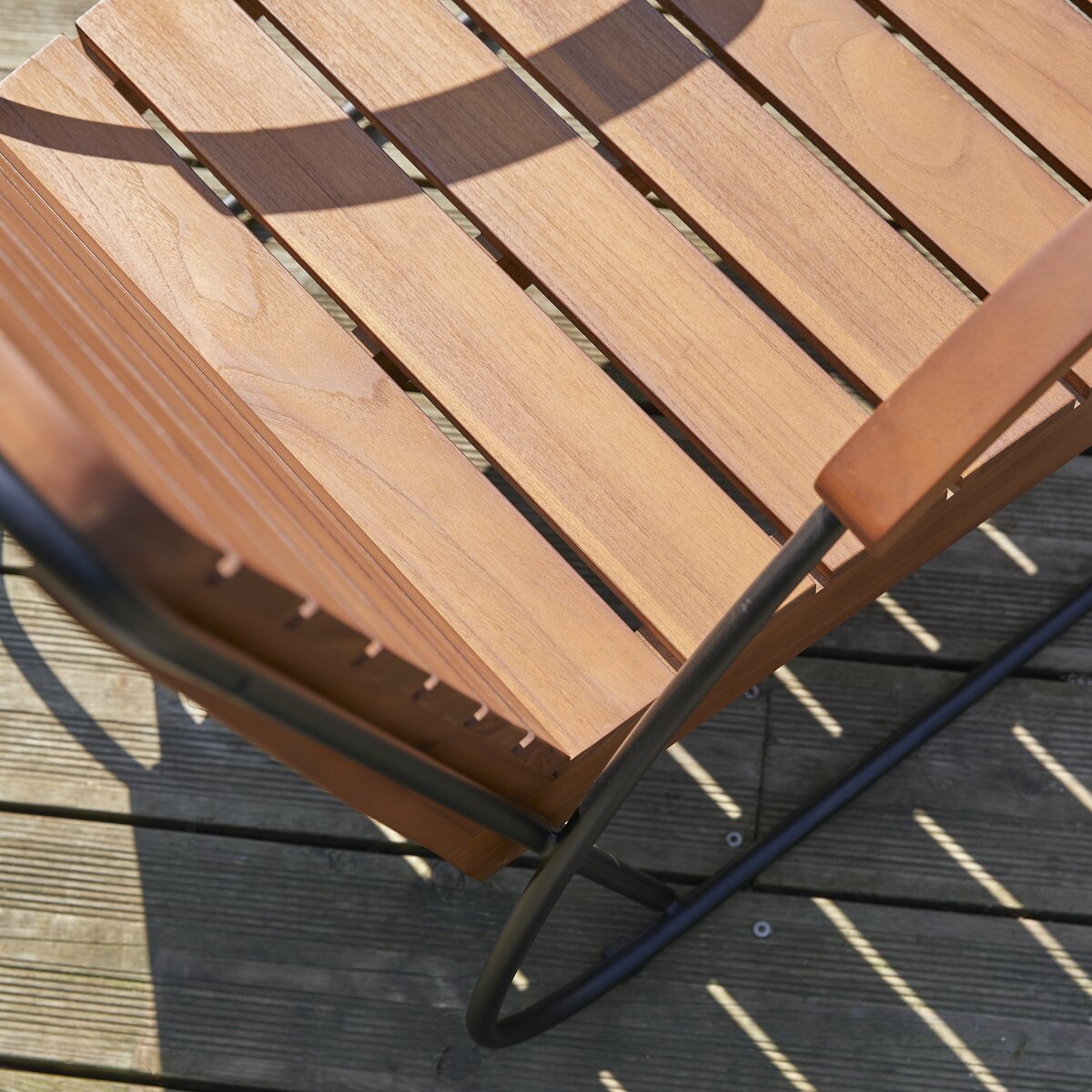 Key Wood - Fauteuil de jardin en teck massif Key Wood - Fauteuil de jardin en teck massif