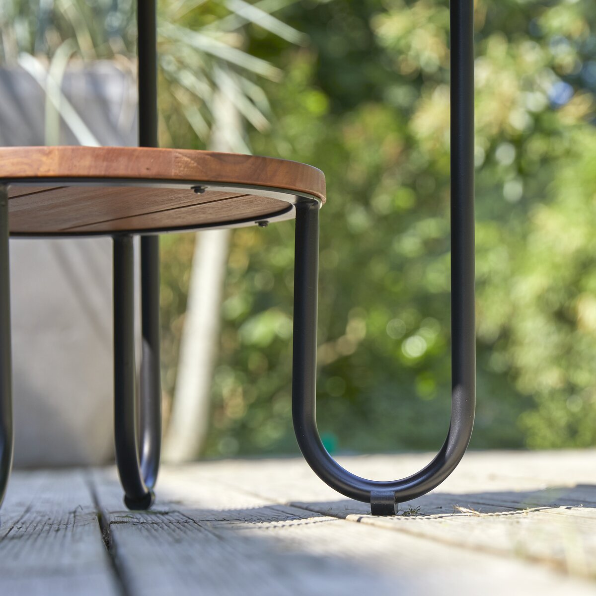 Key Wood - Table basse de jardin en teck massif Key Wood - Table basse de jardin en teck massif
