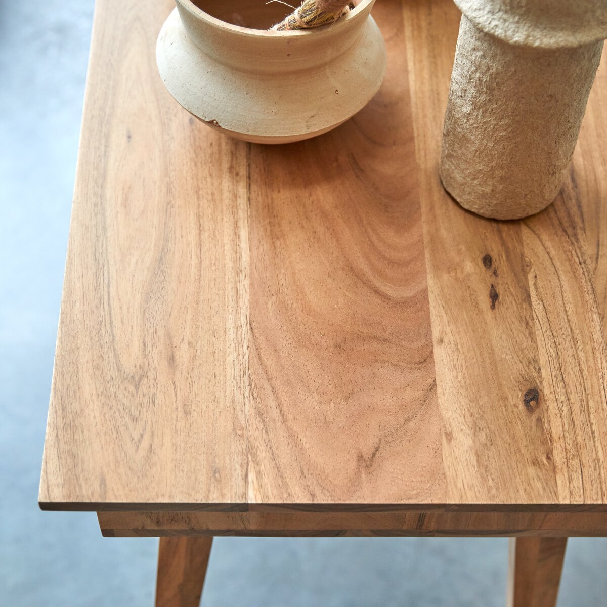 Bureau en bois massif d'acacia MELBOURNE