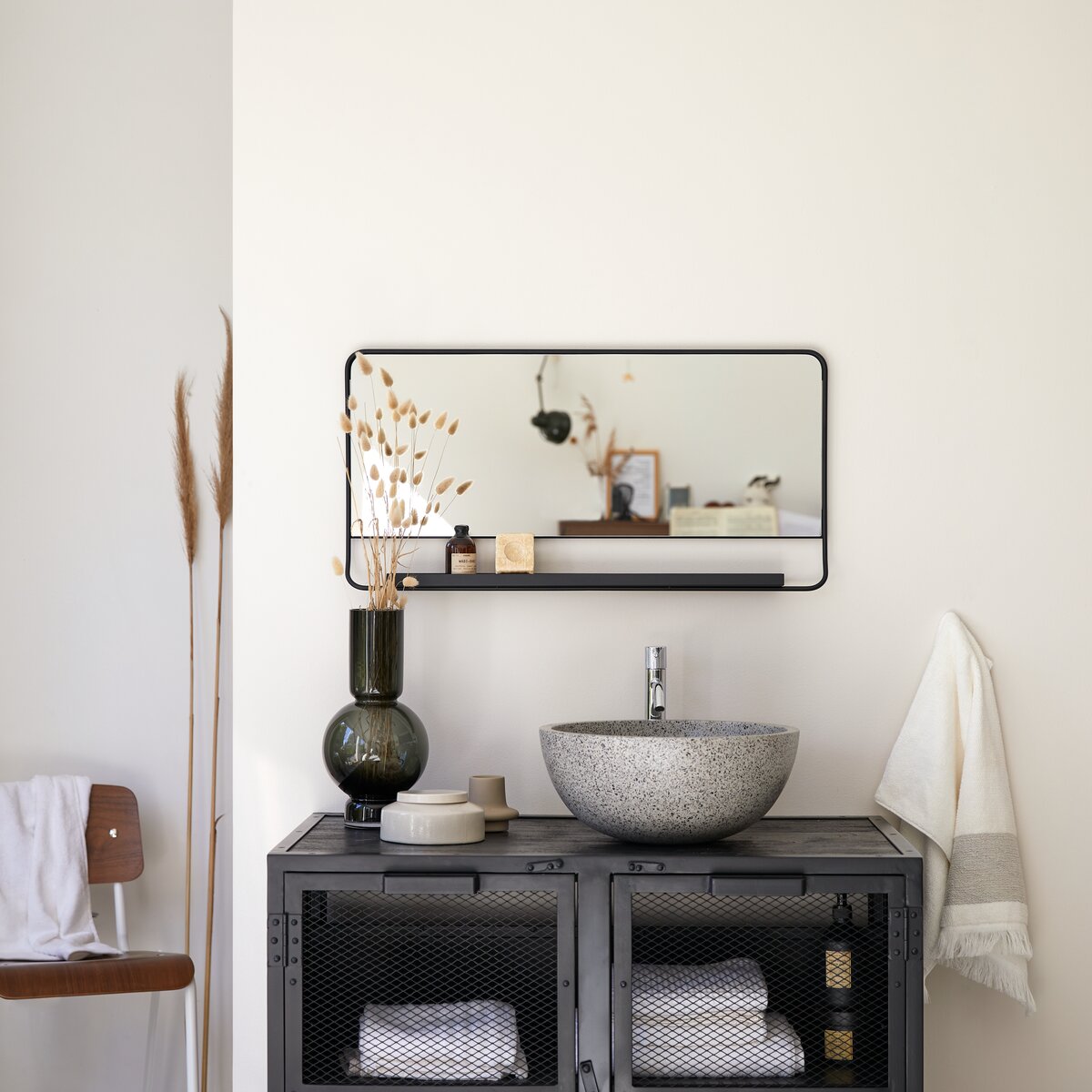 Element - Miroir en métal 80x40 cm Element - Miroir en métal 80x40 cm
