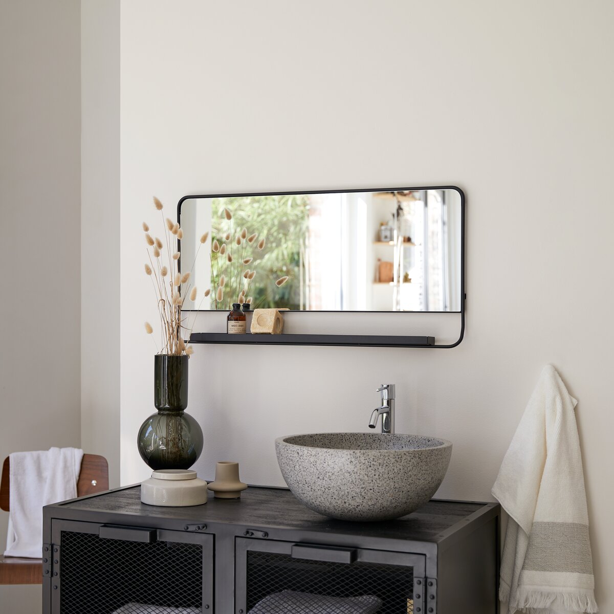 Element - Miroir en métal 80x40 cm Element - Miroir en métal 80x40 cm