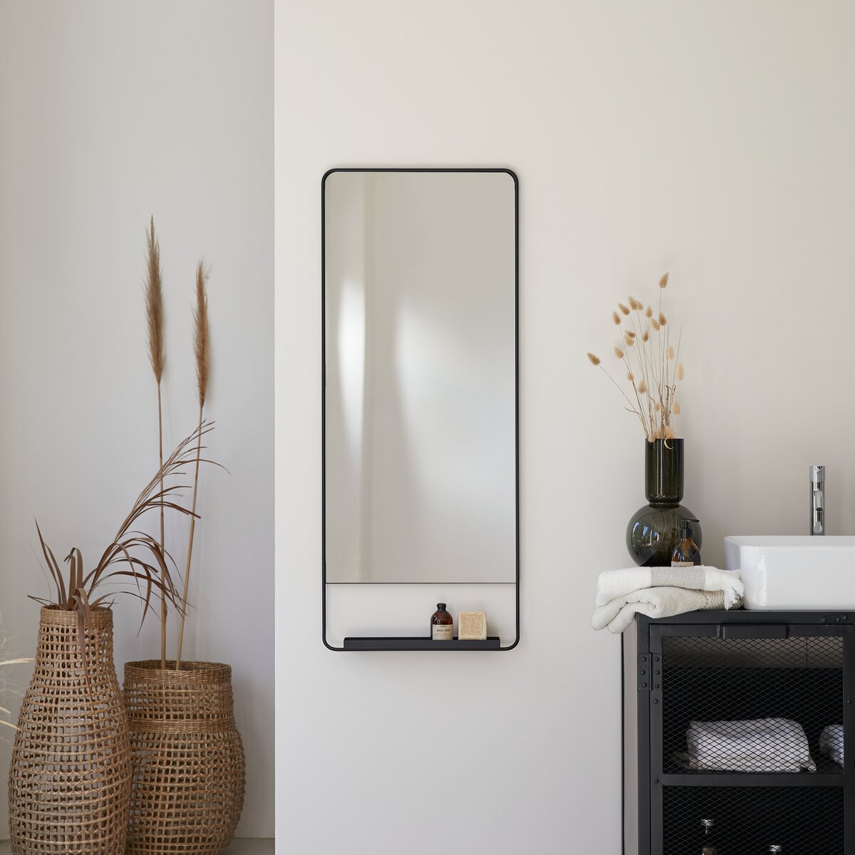 Element - Miroir en métal 110x45 cm Element - Miroir en métal 110x45 cm