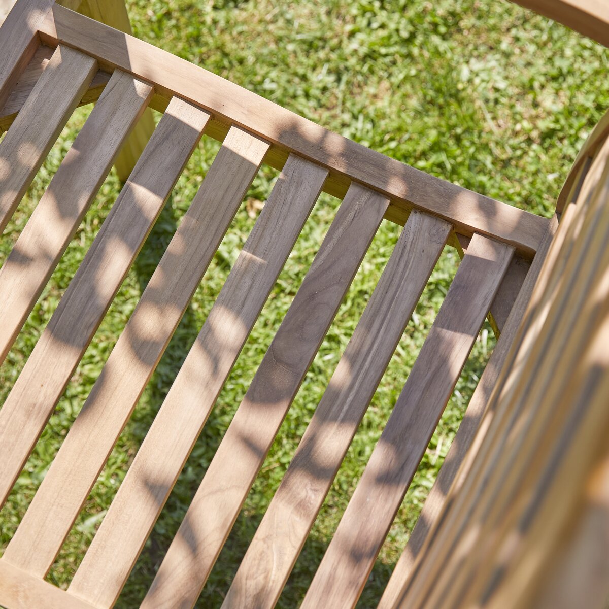 Poltrona da giardino in teak con cuscini - Poltrona per esterno - Tikamoon