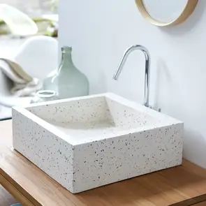 Pegase - Waschbecken aus Terrazzo confetti