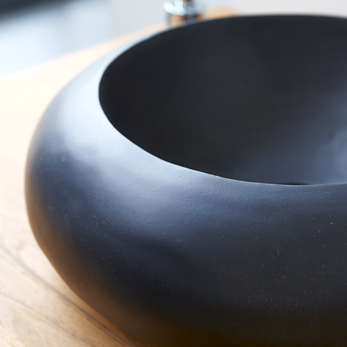 Acqua - Lavabo in battuto di terrazzo black Acqua - Lavabo in battuto di terrazzo black