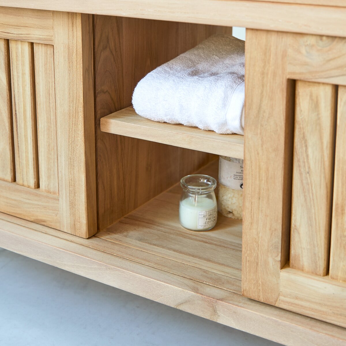 Colonial - Mobile da bagno in teak massello 120 cm Colonial - Mobile da bagno in teak massello 120 cm