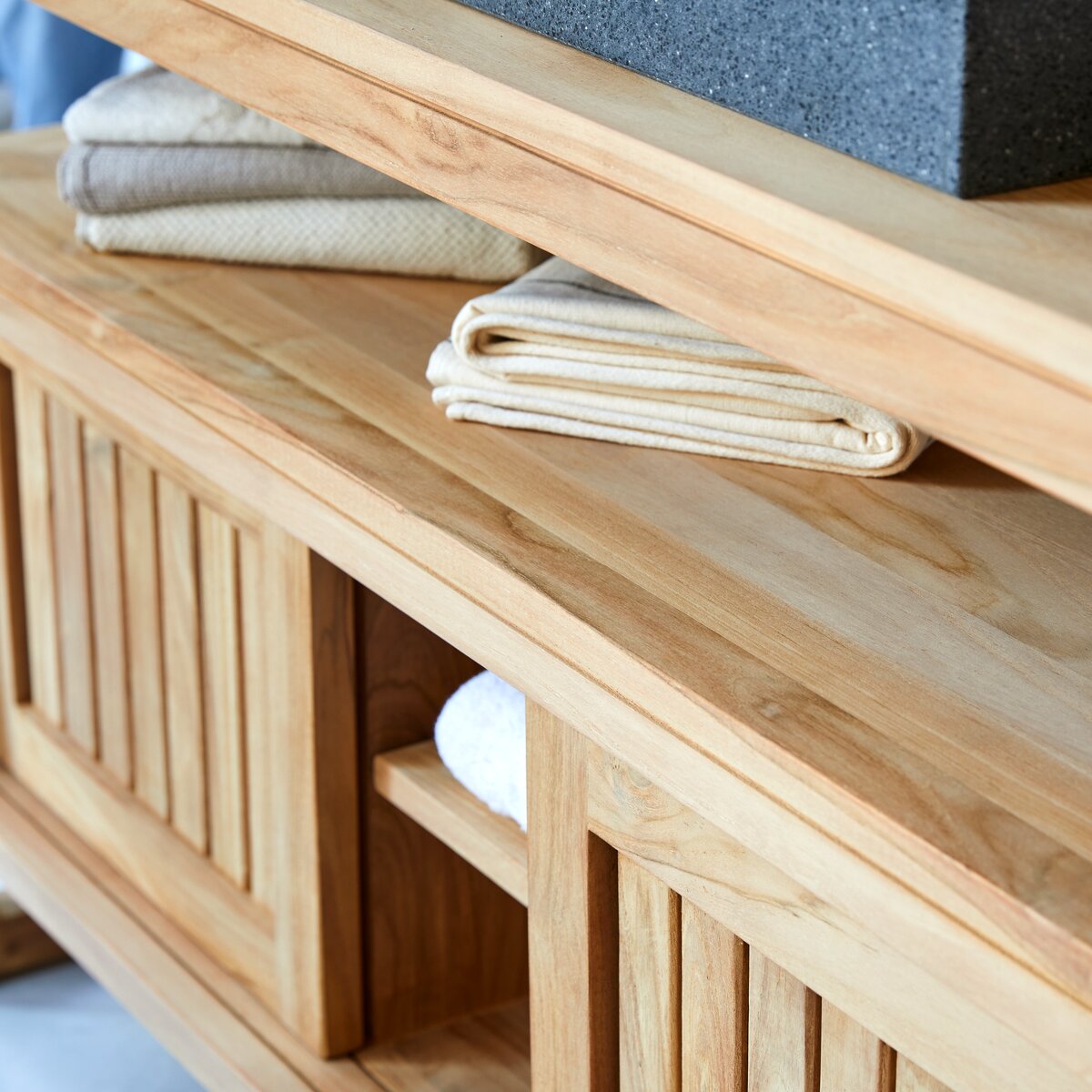 Colonial - Solid teak vanity unit 120 cm Colonial - Solid teak vanity unit 120 cm