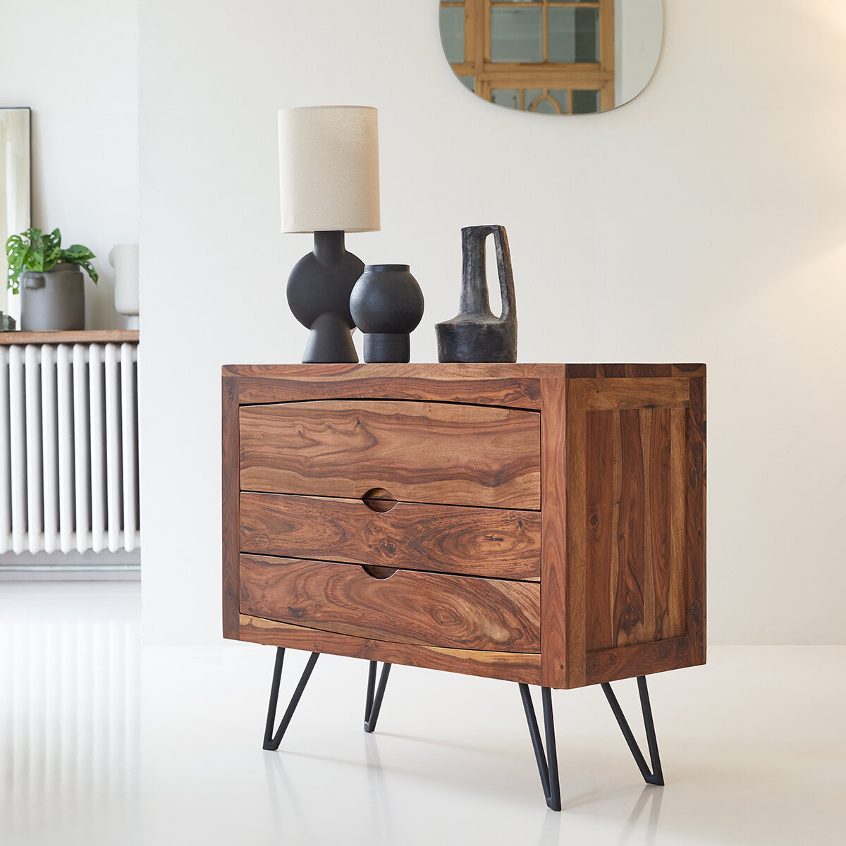 Bonnie - Kommode aus massivem Palisanderholz Bonnie - Kommode aus massivem Palisanderholz