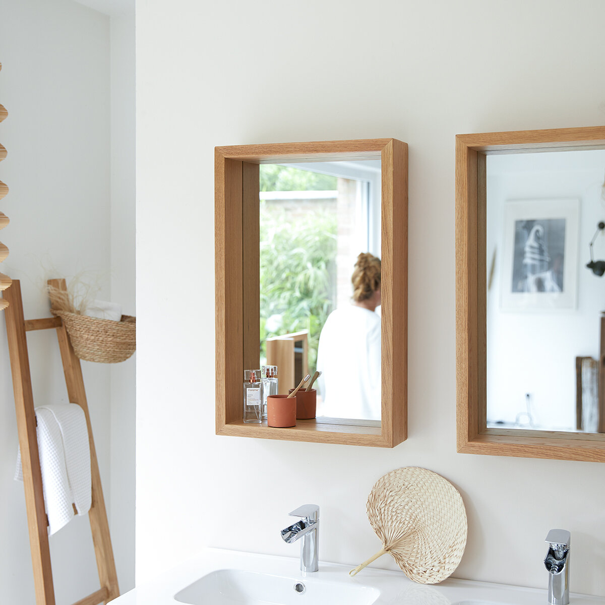 Easy - Miroir en chêne 70x45 cm Easy - Miroir en chêne 70x45 cm